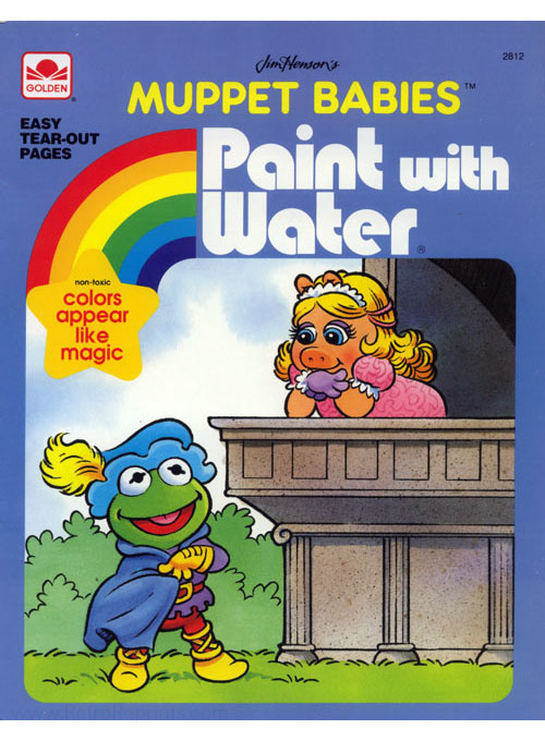 Muppet Babies Jim Henson S Coloring Books Coloring Books At Retro Reprints The World S Largest Coloring Book Archive