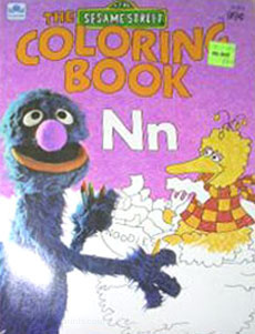 Sesame Street Coloring Book