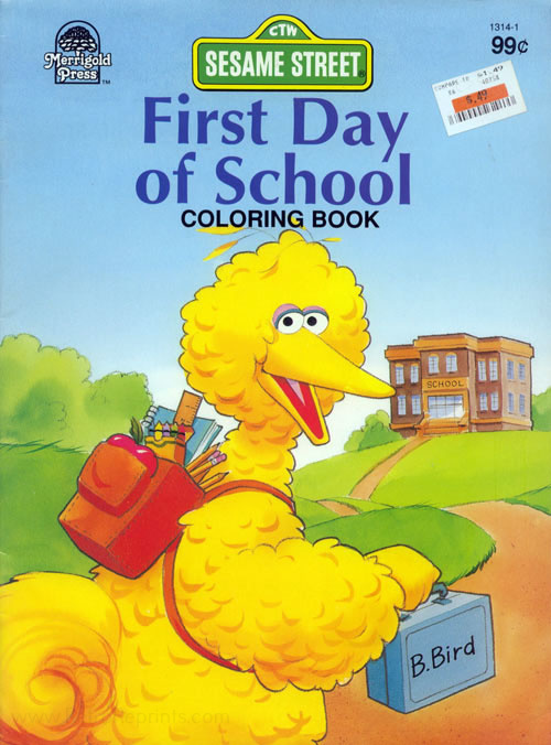 Sesame Street First Day of School