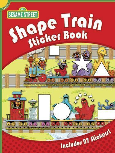 Sesame Street Shape Train Sticker Book