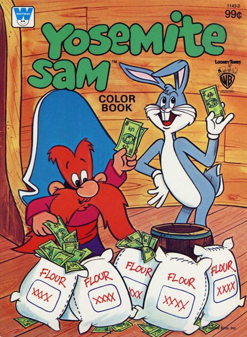 Yosemite Sam Coloring Book