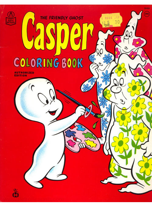 Casper & Friends Coloring Book | Coloring Books at Retro Reprints - The ...