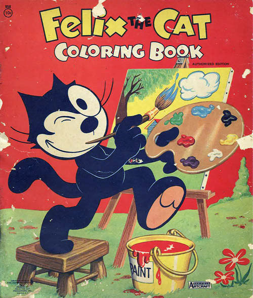 Felix the Cat Coloring Book