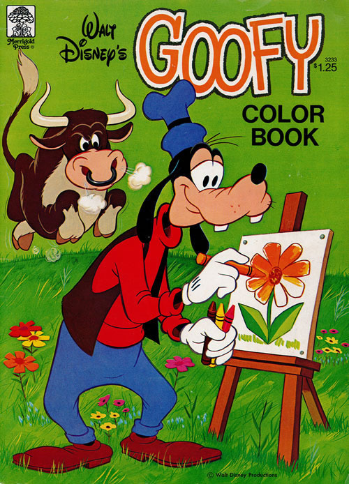 Goofy Coloring Book