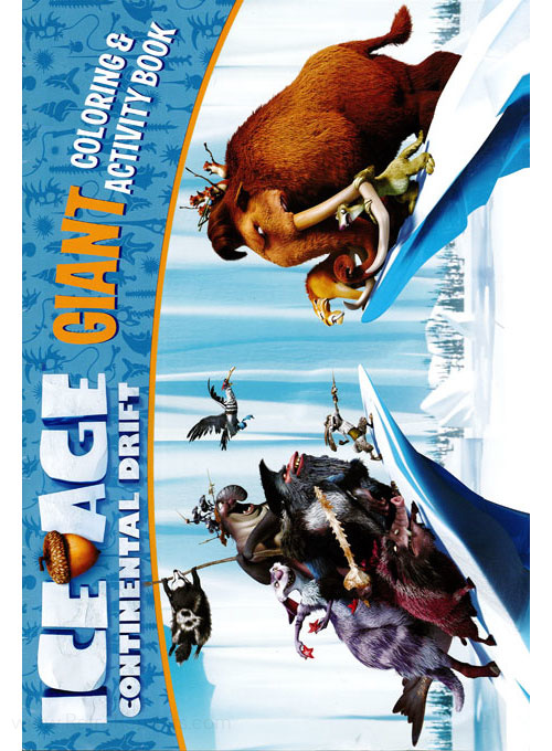 Ice Age 4: Continental Drift Coloring and Activity Book