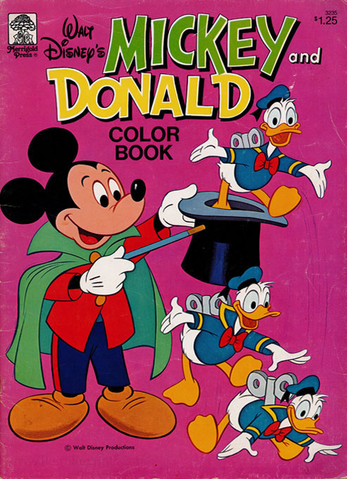 Mickey Mouse and Friends Coloring Book