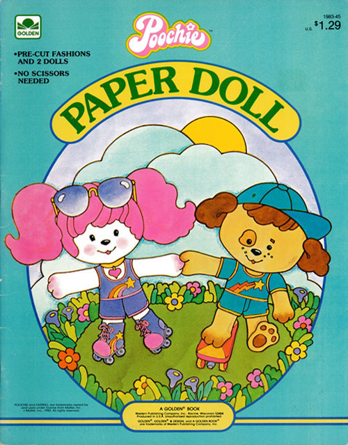 Poochie Paper Doll