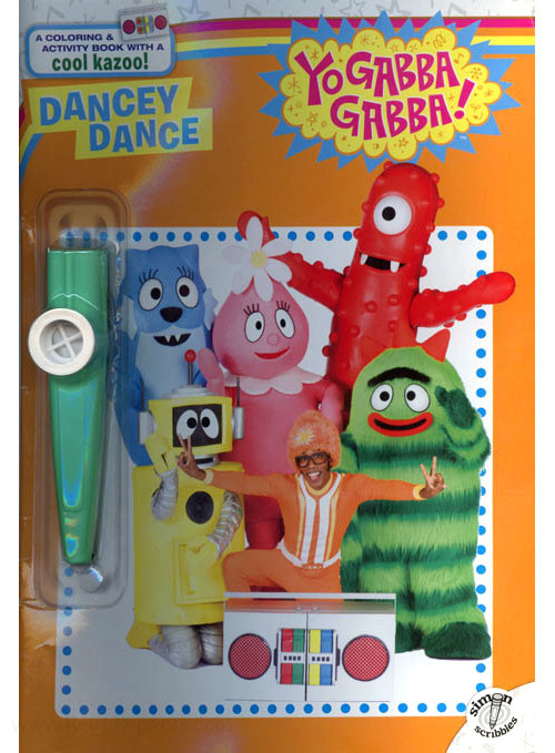 Yo Gabba Gabba Dancey Dance Coloring Books At Retro Reprints The World S Largest Coloring Book Archive