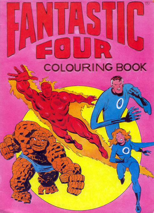 Fantastic Four Coloring Book