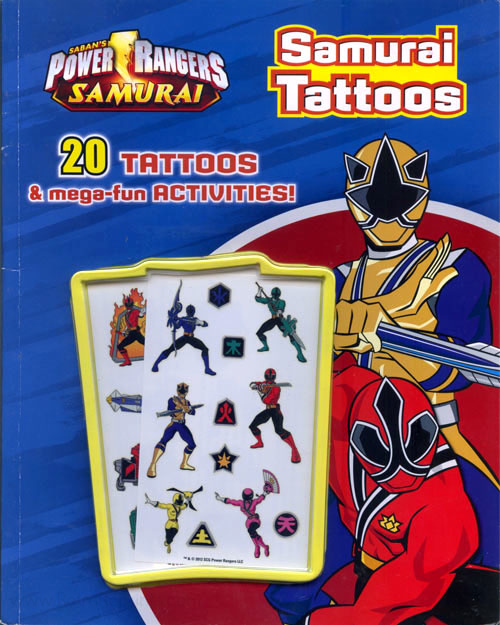 Power Rangers Samurai Activity Book