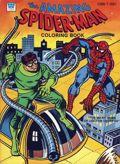 Spectacular Spider-man, The Coloring and Activity Book  Coloring Books at  Retro Reprints - The world's largest coloring book archive!