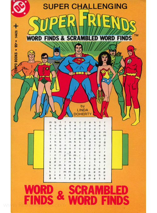 Super Friends Word Finds