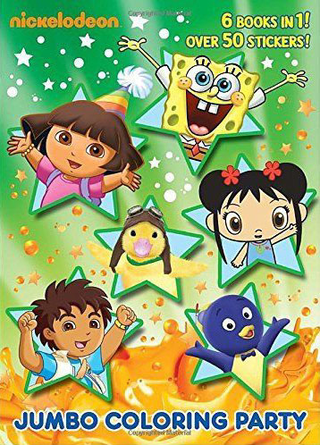 Nickelodeon Jumbo Coloring Party