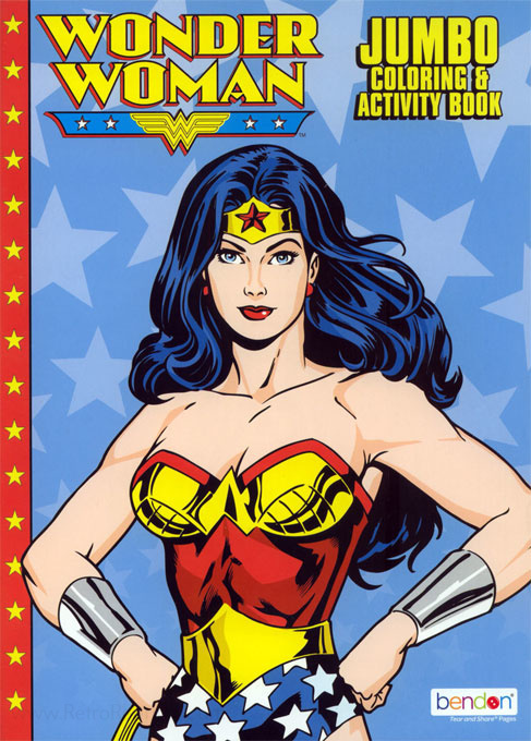 Wonder Woman Coloring and Activity Book