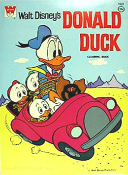 Donald Duck Coloring Book