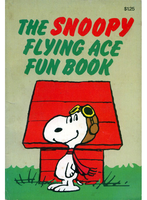 Peanuts Flying Ace Fun Book