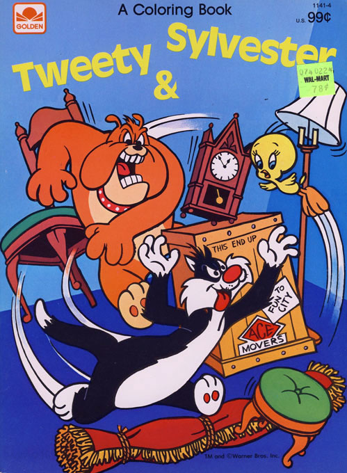 Sylvester & Tweety Coloring Book