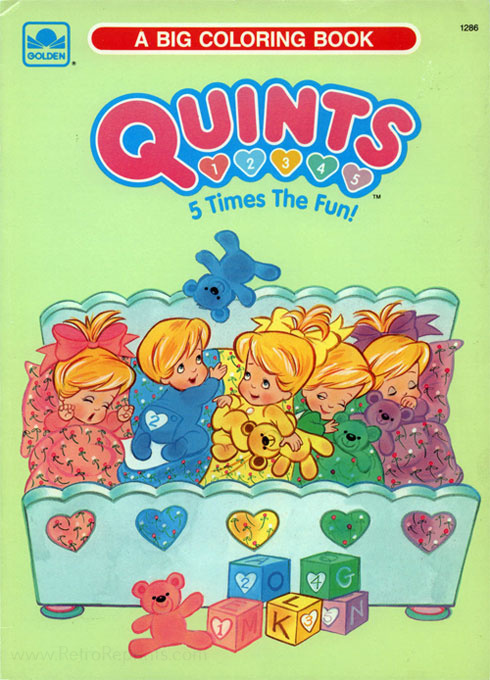 Quints Coloring Book