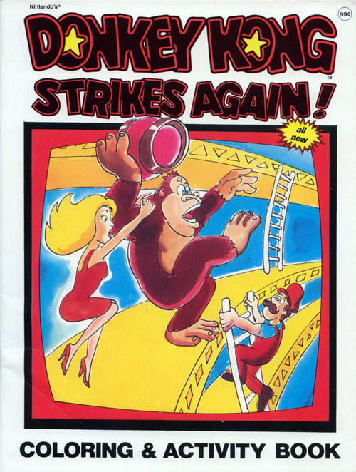 Donkey Kong Coloring and Activity Book