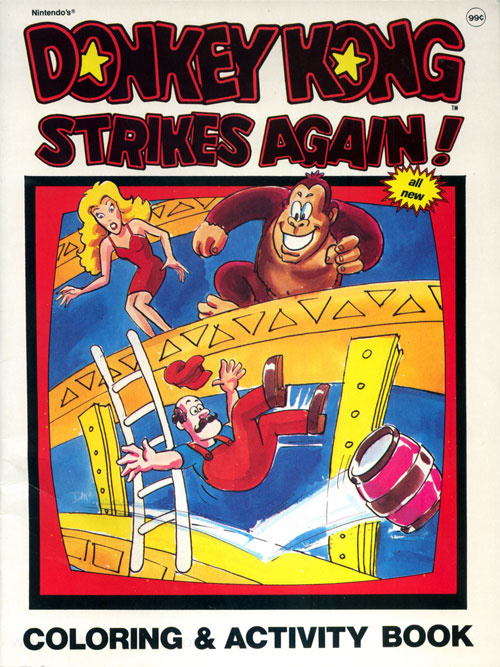 Donkey Kong Coloring and Activity Book