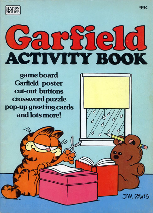 Garfield Activity Book