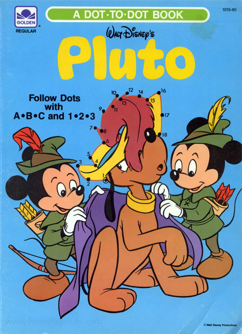 Pluto Dot to Dot Book