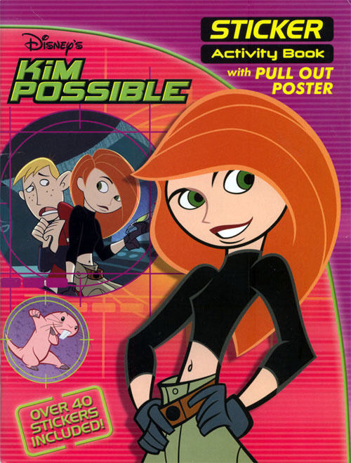 Kim Possible Sticker Activity Book