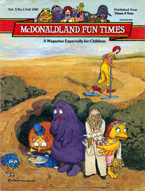 Ronald McDonald Fun Times Vol. 3 No. 1