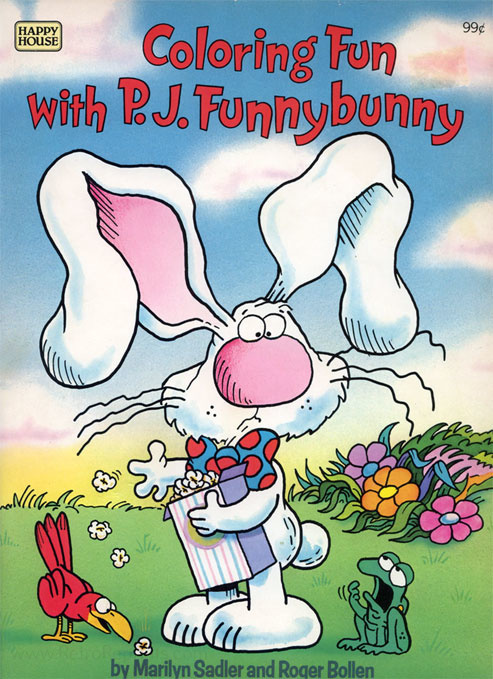 PJ Funnybunny Coloring Fun