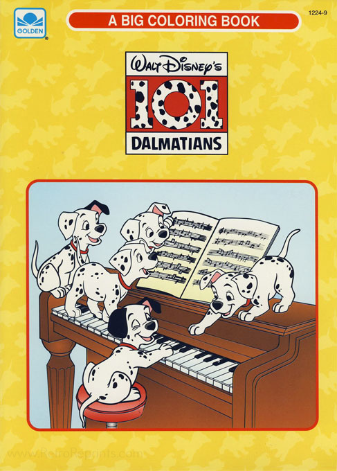 101 Dalmatians Coloring Book