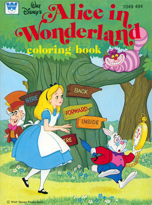 Alice in Wonderland, Disney's Coloring Book