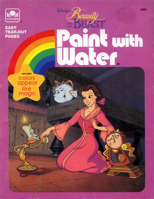 Beauty & the Beast Paint with Water