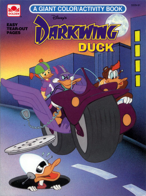 Darkwing Duck Coloring and Activity Book
