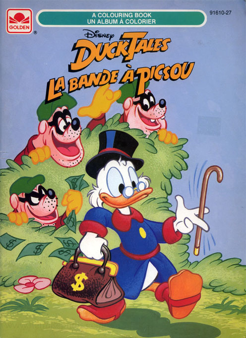 DuckTales Coloring Book