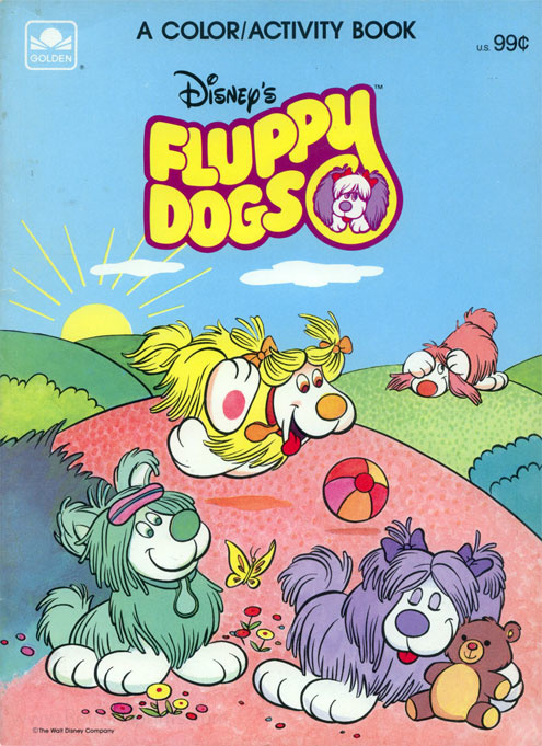 Fluppy Dogs, Disney's Coloring and Activity Book