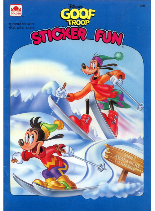 Goof Troop Sticker Fun