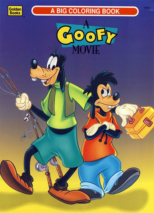 Goofy Movie, A Coloring Books | Coloring Books at Retro Reprints - The