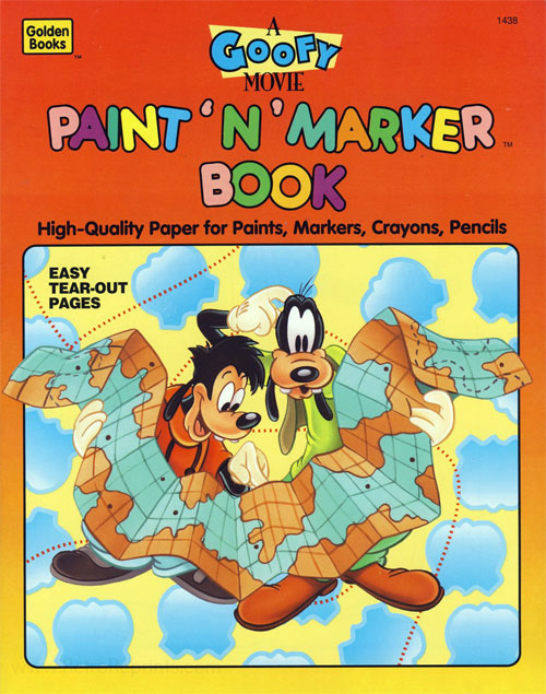 Goofy Movie, A Paint 'n' Marker Book