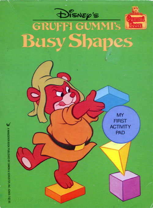 Adventures of the Gummi Bears, The Gruffi Gummi's Busy Shapes