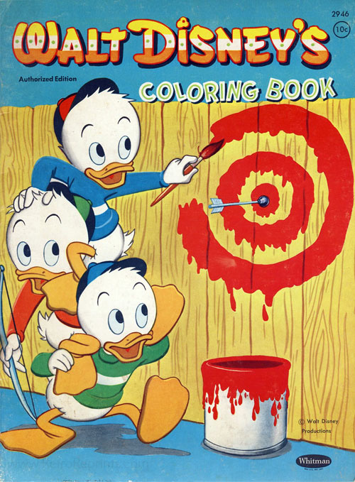 Huey, Dewey & Louie Coloring Book