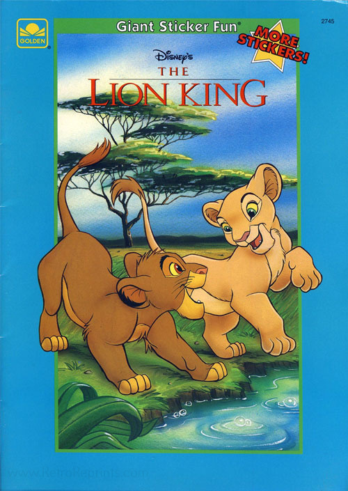 Lion King, The Sticker Fun