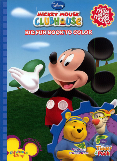 Mickey Mouse Clubhouse Coloring Book