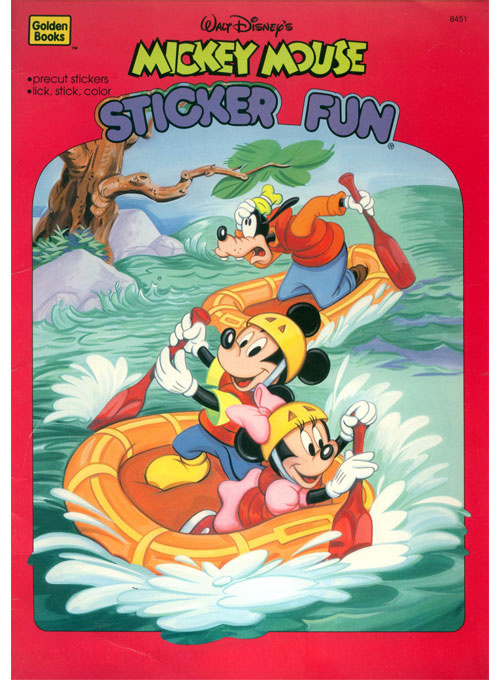 Mickey Mouse and Friends Sticker Fun