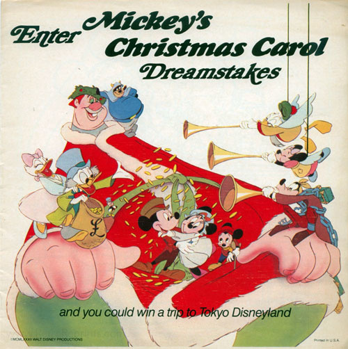 Mickey's Christmas Carol Coloring Book