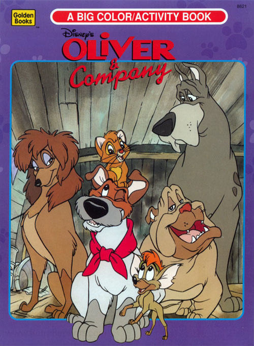 Oliver & Company Coloring and Activity Book