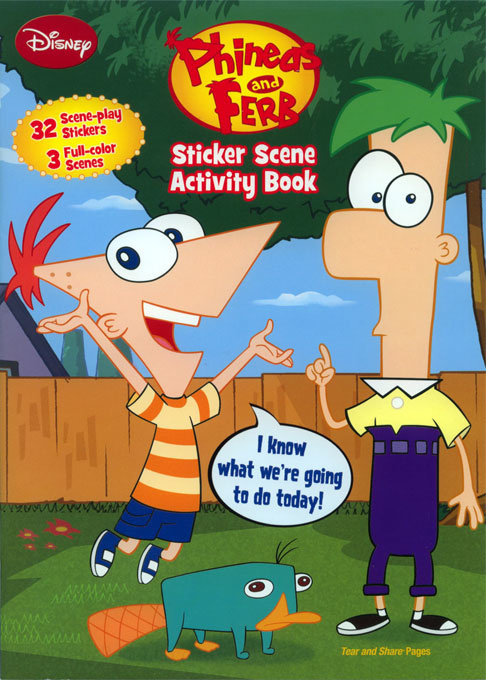 Phineas and Ferb Activity Book