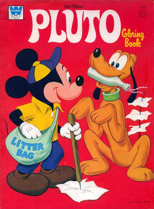 Pluto Coloring Book