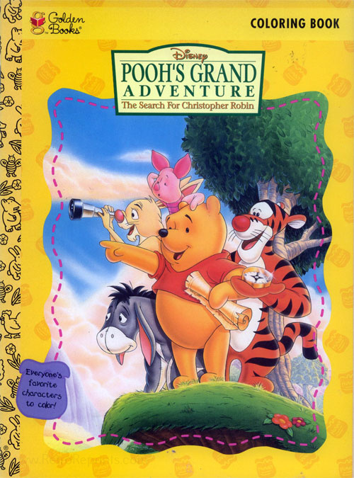 Pooh's Grand Adventure: The Search for Christopher Robin Coloring Book