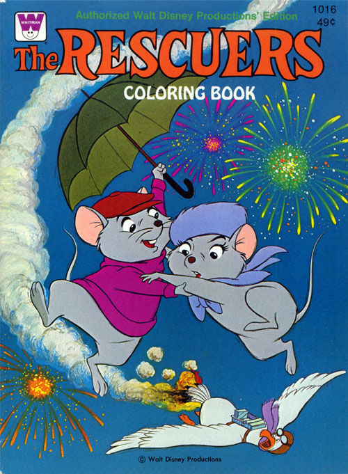 Rescuers, The Coloring Book