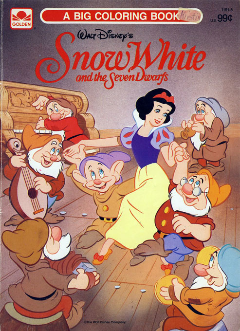 Snow White & the Seven Dwarfs Coloring Book